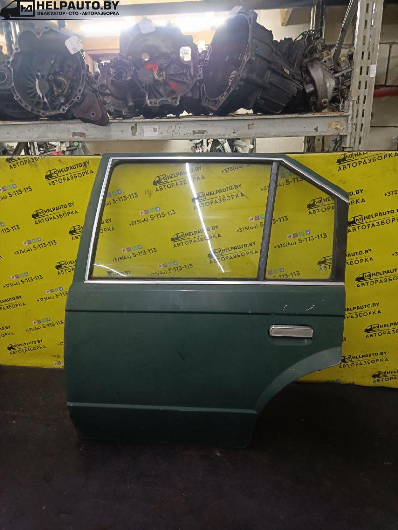 дверь задняя левая Opel Kadett D (1979 - 1984), 1.4 л., бензин, МКПП, зеленый, хетчбэк 5 дв. - фото №1