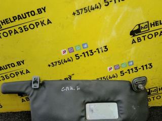 козырек солнцезащитный Toyota Carina E 1 поколение 1995, 2.0 л., 2C, дизель, МКПП, бордовый, хетчбэк 5 дв., передний привод