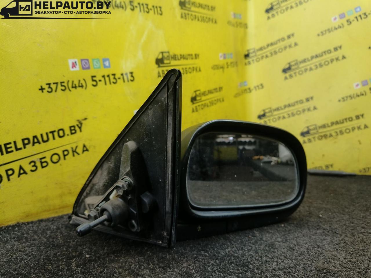 зеркало наружное правое Toyota Carina E 1 поколение 1995, 2.0 л., 2C, дизель, МКПП, бордовый, хетчбэк 5 дв., передний привод - фото №1