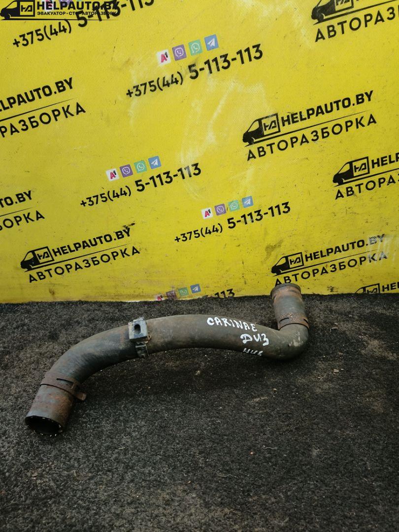 патрубок радиатора Toyota Carina E 1 поколение 1995, 2.0 л., 2C, дизель, МКПП, бордовый, хетчбэк 5 дв., передний привод - фото №1