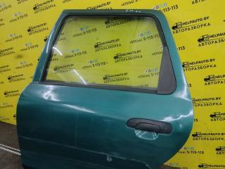 дверь задняя левая Ford Mondeo 2 поколение 2000, 2.0 л., EDDB, бензин, МКПП, зелёный перламутр, универсал, передний привод