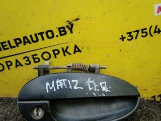 ручка наружная Daewoo Matiz M150 [рестайлинг] 2007, 0.8 л., бензин, МКПП, синий, хетчбэк 3 дв., передний привод