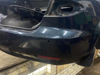 бампер задний Mazda 6 GG 2003, 1.8 л., L8-DE, бензин, АКПП, черный, хетчбэк 5 дв.