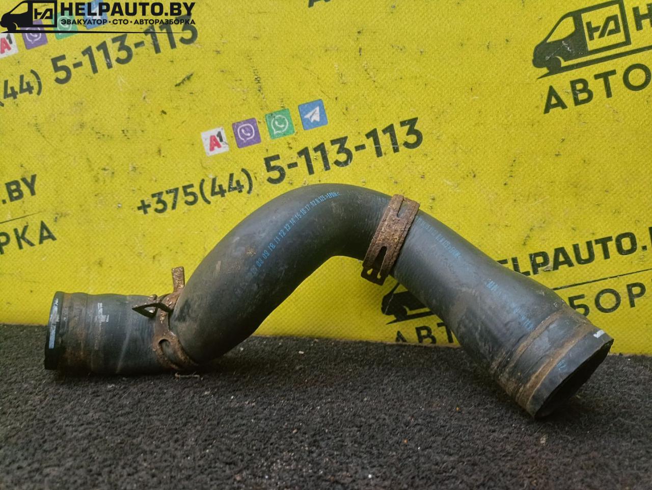 патрубок радиатора Citroen Berlingo 1 поколение (M49) 2002, 1.4 л., KFV (TU3A), бензин, 5МКПП, синий, минивэн, передний привод - фото №1
