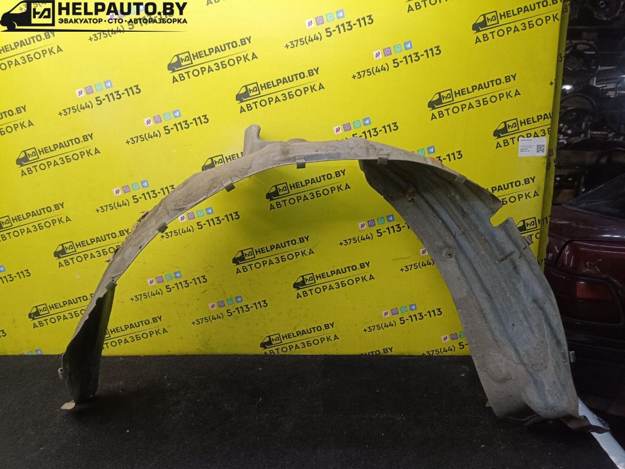 защита арок передняя правая (подкрылок) Mazda 626 3 поколение 1990, 2.0 л., F8 (12V), бензин, 5МКПП, серебристый, седан, передний привод - фото №1