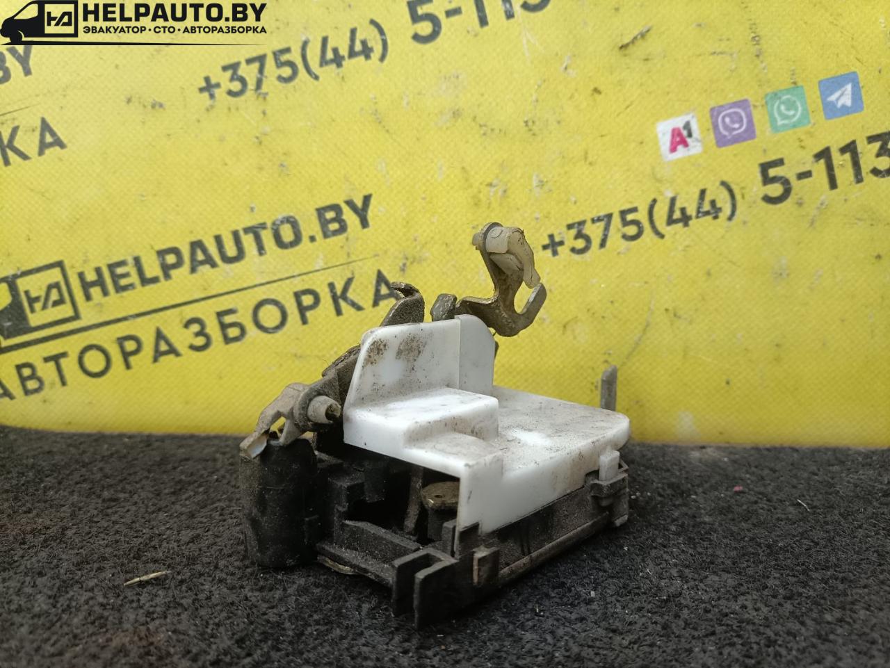 замок двери передней левой Fiat Ducato 2 поколение 2001, 2.8 л., дизель, МКПП, красный, микроавтобус, передний привод - фото №1