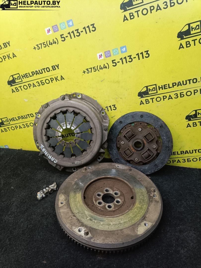 комплект сцепления Toyota Carina T170 1992, 1.6 л., 4A-FE, бензин, МКПП, красный, седан, передний привод - фото №1