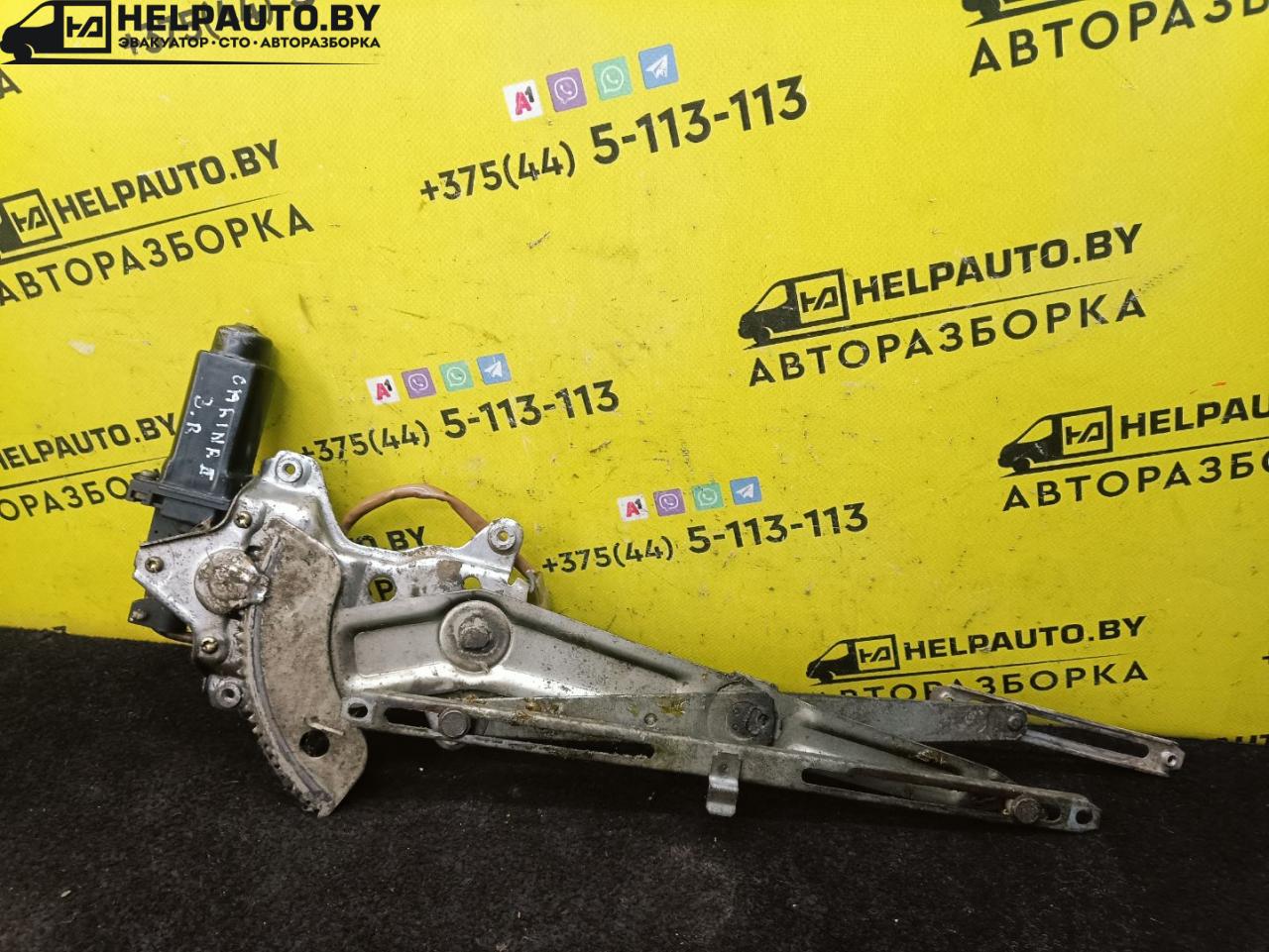 стеклоподъемник электрический задний правый Toyota Carina T170 1992, 1.6 л., 4A-FE, бензин, МКПП, красный, седан, передний привод - фото №1