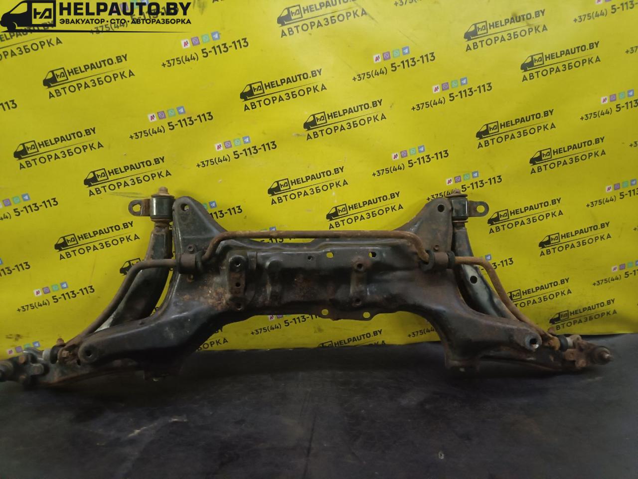 балка подвески передняя (подрамник) Toyota Carina T170 1992, 1.6 л., 4A-FE, бензин, МКПП, красный, седан, передний привод - фото №1
