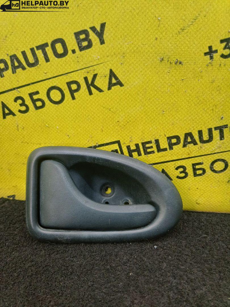 ручка внутренняя передняя левая Renault Scenic 1 поколение 1998, 1.9 л., дизель, МКПП, серый, минивэн - фото №1