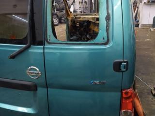 дверь задняя распашная правая Nissan NV200 1 поколение 2010, 1.5 л., K9K 276, дизель, МКПП, берюзовый, минивэн, передний привод