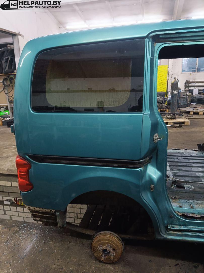 крыло заднее правое Nissan NV200 1 поколение 2010, 1.5 л., K9K 276, дизель, МКПП, берюзовый, минивэн, передний привод - фото №1