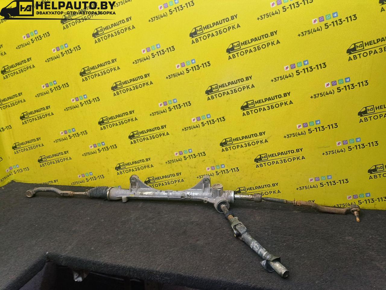 рулевая рейка Nissan NV200 1 поколение 2010, 1.5 л., K9K 276, дизель, МКПП, берюзовый, минивэн, передний привод, 1600001645 - фото №1