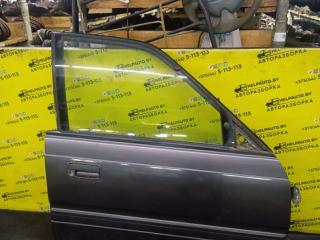 замок двери передней правой Mazda 626 3 поколение 1990, 1.8 л., бензин, МКПП, серый, седан, передний привод