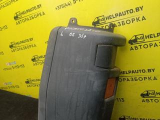 клык бампера задний левый Fiat Ducato 2 поколение 1998, 2.8 л., дизель, МКПП, красный, микроавтобус, передний привод