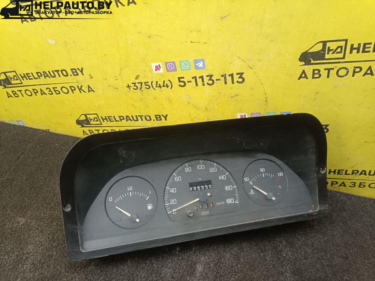 щиток приборов (приборная панель) Fiat Ducato 2 поколение 1998, 2.8 л., дизель, МКПП, красный, микроавтобус, передний привод - фото №1