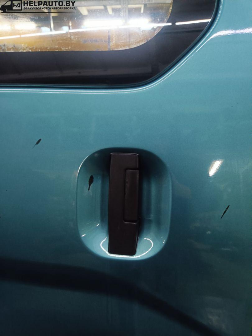 ручка наружная двери сдвижной Nissan NV200 1 поколение 2010, 1.5 л., K9K 276, дизель, МКПП, берюзовый, минивэн, передний привод - фото №1