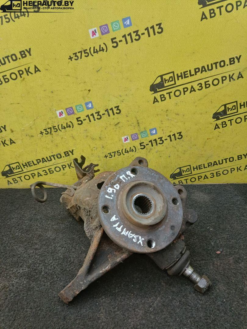 ступица передняя правая Citroen Xantia 1 поколение 1994, 1.9 л., дизель, МКПП, бордовый, хетчбэк 5 дв., передний привод - фото №1
