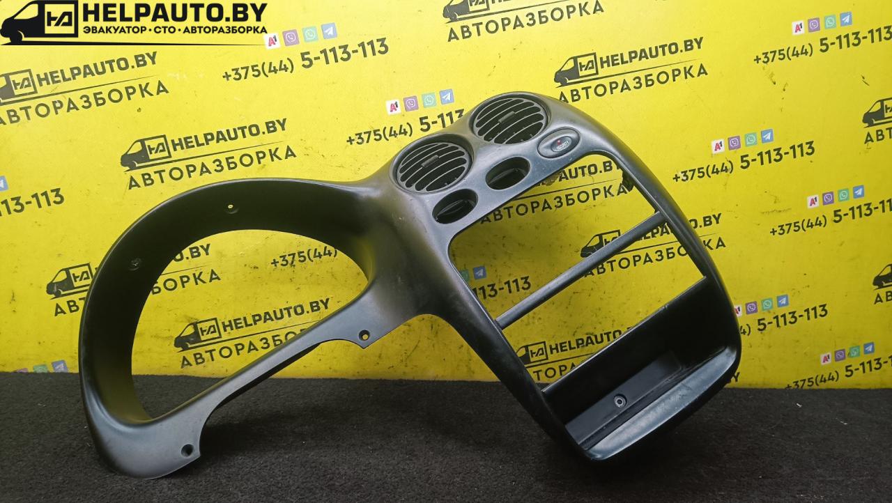 рамка панели приборов Daewoo Matiz M100 1999, 0.8 л., бензин, МКПП, серебристый, хетчбэк 5 дв., передний привод - фото №1