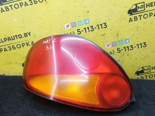 фонарь задний левый Daewoo Matiz M100 1999, 0.8 л., бензин, МКПП, серебристый, хетчбэк 5 дв., передний привод