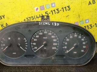 щиток приборов (приборная панель) Renault Scenic 1 поколение 1998, 1.9 л., дизель, 5МКПП, голубой, минивэн, передний привод