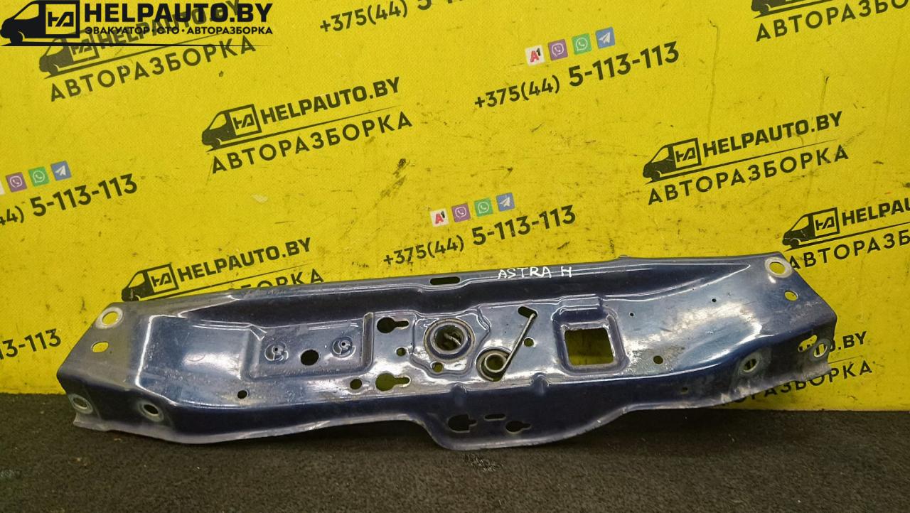 передняя панель крепления облицовки (телевизор) Opel Astra H 2005, 1.7 л., дизель, МКПП, синий, хетчбэк 5 дв., передний привод - фото №1