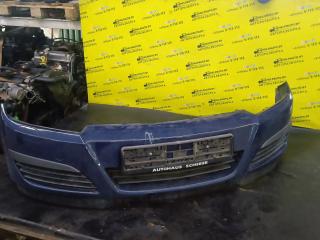 бампер передний Opel Astra H 2005, 1.7 л., дизель, МКПП, синий, хетчбэк 5 дв., передний привод