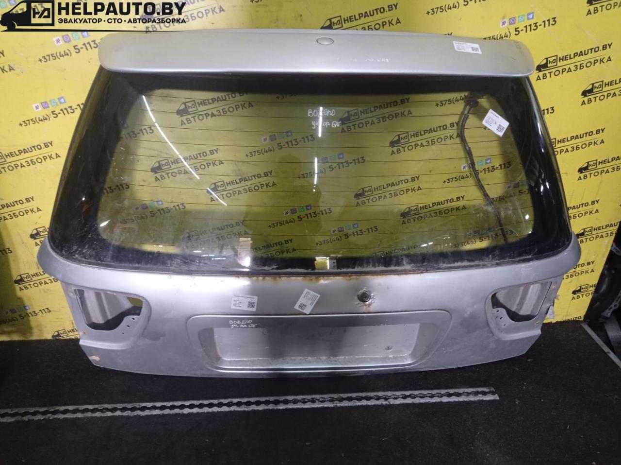 крышка багажника (дверь 3-5) Suzuki Baleno 1 поколение (1995 - 2002), 1.6 л., G16B, бензин, МКПП, серебристый, универсал, передний привод - фото №1