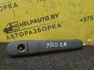 ручка наружная Volkswagen Polo 3 поколение 1999, 1.0 л., ALL, бензин, 5МКПП, зеленый, хетчбэк 3 дв., передний привод