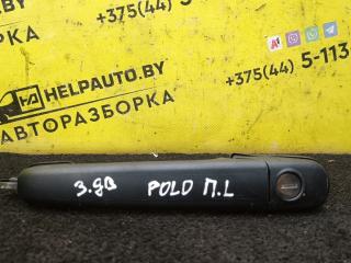 ручка наружная Volkswagen Polo 3 поколение 1999, 1.0 л., ALL, бензин, 5МКПП, зеленый, хетчбэк 3 дв., передний привод