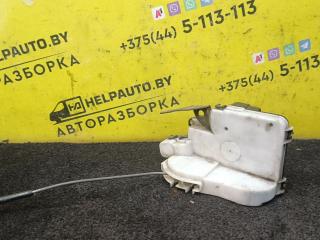 замок двери передней левой Volkswagen Polo 3 поколение 1999, 1.0 л., ALL, бензин, 5МКПП, зеленый, хетчбэк 3 дв., передний привод
