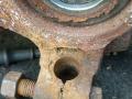 ступица передняя левая Opel Vectra B 1997, 1.6 л., X 16 XEL, бензин, МКПП, красный, седан, передний привод - фото №6