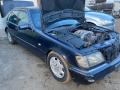 рычаг передний правый Mercedes-Benz S-Класс W140/C140 [рестайлинг] W140 1994, 3.5 л., OM 603.950, дизель, АКПП, фиолетовый, седан, задний привод - фото №8