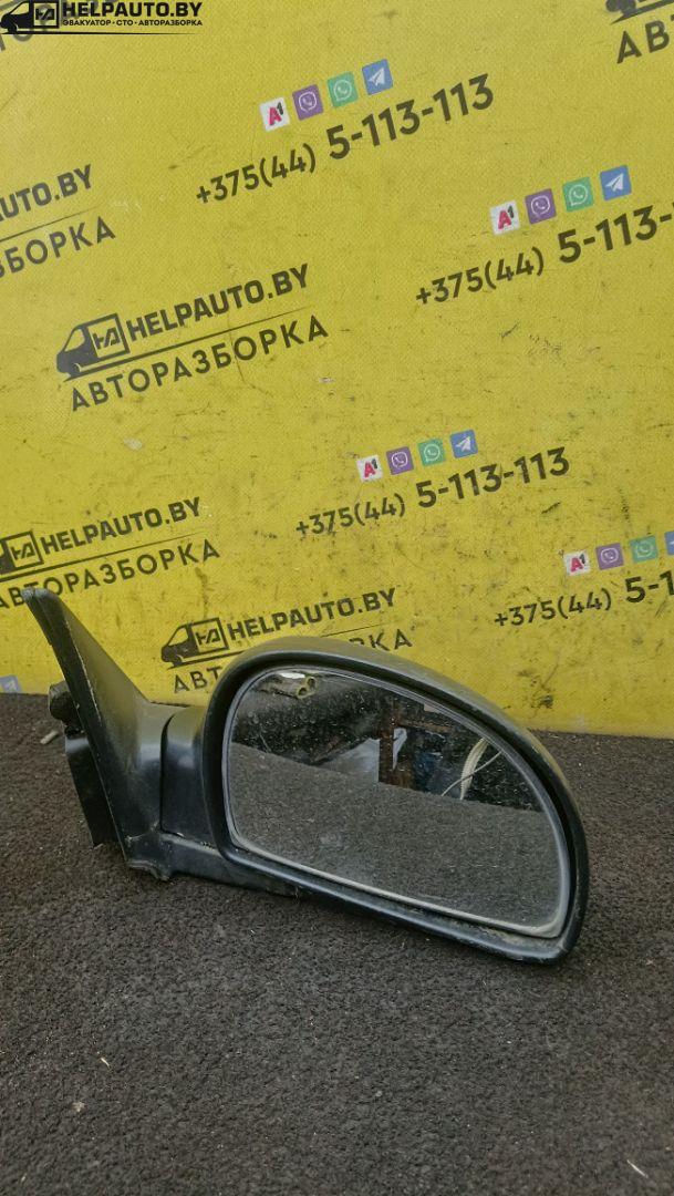 зеркало наружное правое Hyundai Accent 3 поколение (MC) 2009, 1.5 л., бензин, 5МКПП, синий, седан - фото №1