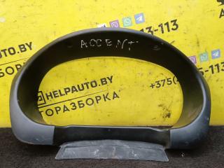 рамка панели приборов Hyundai Accent 3 поколение (MC) 2009, 1.5 л., бензин, 5МКПП, синий, седан