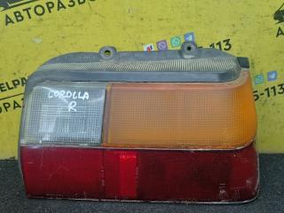 фонарь задний правый Toyota Corolla 5 поколение (E80) 1984, 1.3 л., бензин, МКПП, красный, хетчбэк 5 дв., передний привод