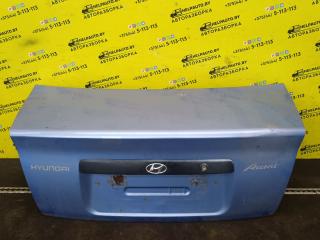 крышка багажника (дверь 3-5) Hyundai Accent 3 поколение (MC) 2009, 1.5 л., бензин, 5МКПП, синий, седан
