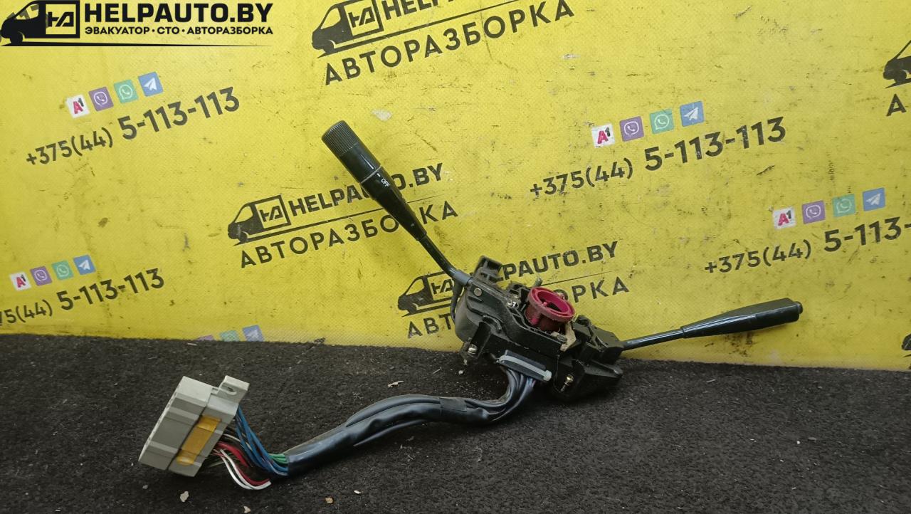 переключатель подрулевой (стрекоза) Toyota Corolla 5 поколение (E80) 1984, 1.3 л., бензин, МКПП, красный, хетчбэк 5 дв., передний привод - фото №1