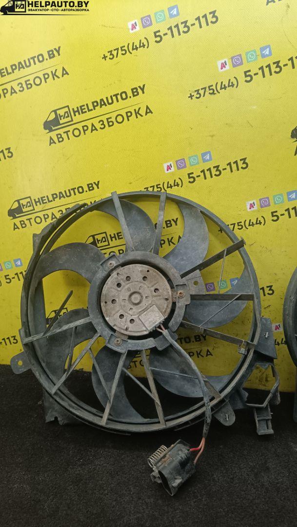 вентилятор радиатора Opel Astra G 2002, 1.6 л., X 16 XEL, бензин, 5МКПП, синий, универсал, передний привод - фото №1