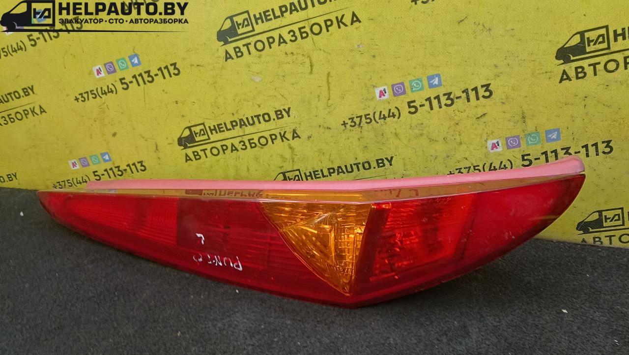 фонарь задний левый Fiat Punto 2 поколение 2001, 1.2 л., 188 A4.000, бензин, МКПП, синий, хетчбэк 3 дв., передний привод - фото №1