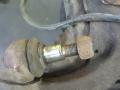 ступица передняя правая Mercedes-Benz S-Класс W140/C140 [рестайлинг] W140 1994, 3.5 л., OM 603.950, дизель, АКПП, фиолетовый, седан, задний привод - фото №5