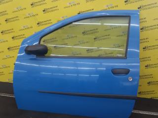 дверь передняя левая Fiat Punto 2 поколение 2001, 1.2 л., 188 A4.000, бензин, МКПП, синий, хетчбэк 3 дв., передний привод