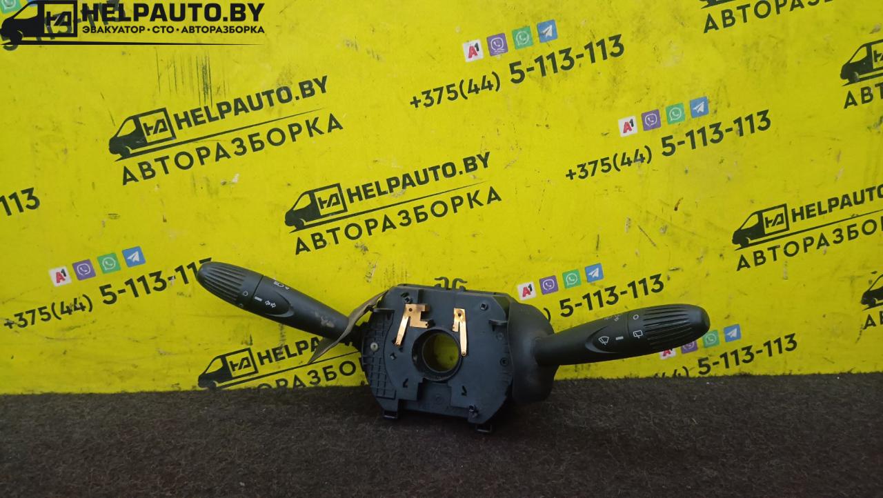 переключатель подрулевой (стрекоза) Fiat Punto 2 поколение 2001, 1.2 л., 188 A4.000, бензин, МКПП, синий, хетчбэк 3 дв., передний привод - фото №1