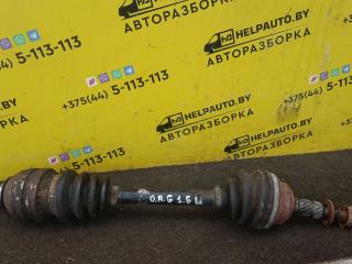 полуось передняя левая (приводной вал, ШРУС) Opel Astra G 2002, 1.6 л., X 16 XEL, бензин, 5МКПП, синий, универсал, передний привод