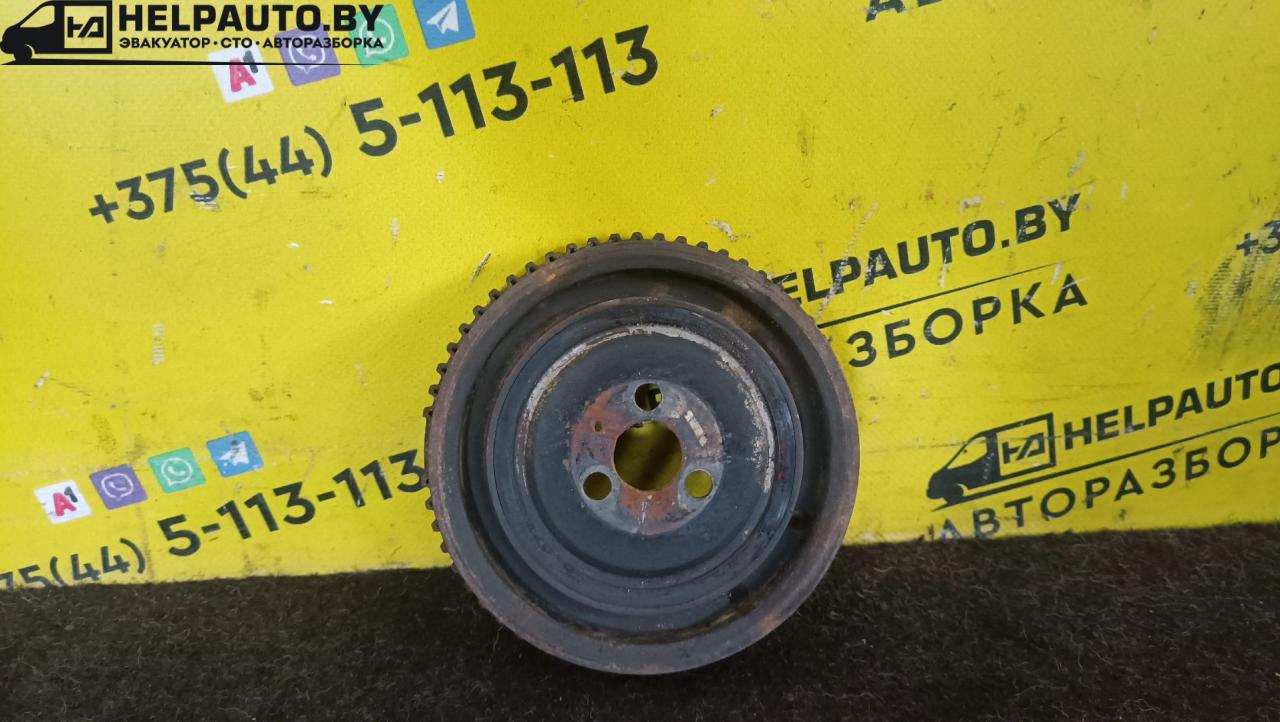 шкив коленвала Fiat Punto 2 поколение 2002, 1.2 л., 188 A4.000, бензин, 5МКПП, серый, хетчбэк 3 дв., передний привод - фото №1