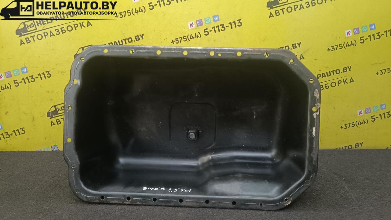 масляный поддон Peugeot Boxer 1 поколение 1999, 2.5 л., дизель, МКПП, белый, микроавтобус - фото №1