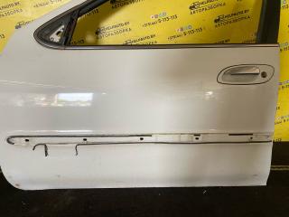 дверь передняя левая Nissan Maxima A33 (2000 - 2005), 3.0 л., бензин, АКПП, белый, седан, передний привод