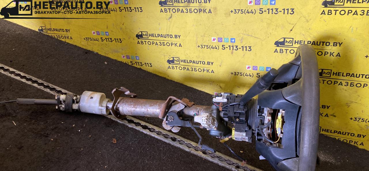 рулевая колонка Nissan Maxima A33 (2000 - 2005), 3.0 л., бензин, АКПП, белый, седан, передний привод - фото №1