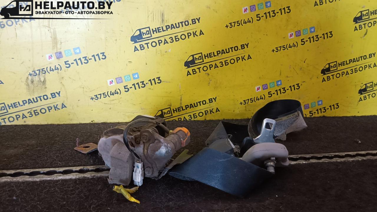 ремень безопасности Nissan Maxima A33 (2000 - 2005), 3.0 л., бензин, АКПП, белый, седан, передний привод - фото №1