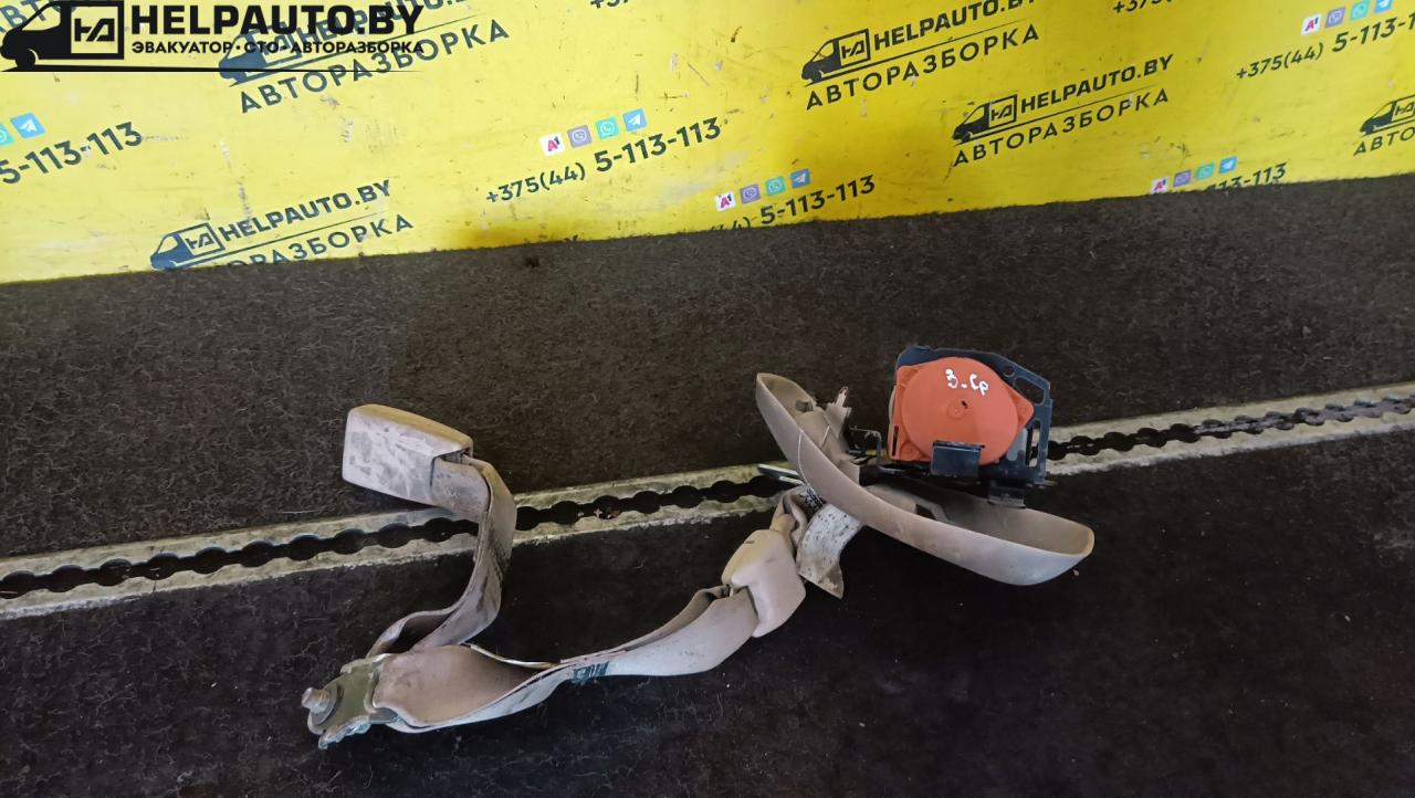 ремень безопасности Nissan Maxima A33 (2000 - 2005), 3.0 л., бензин, АКПП, белый, седан, передний привод - фото №1